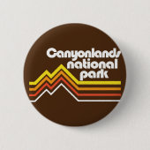 Nationaal park Canyonlands Ronde Button 5,7 Cm (Voorkant)