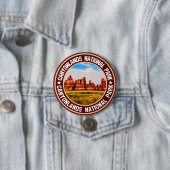 Nationaal park Canyonlands Ronde Button 7,6 Cm (In situ)