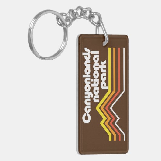 Nationaal park Canyonlands Sleutelhanger (Voorkant Links)