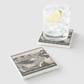 Nationaal park Canyonlands Stenen Onderzetter (Zijkant)