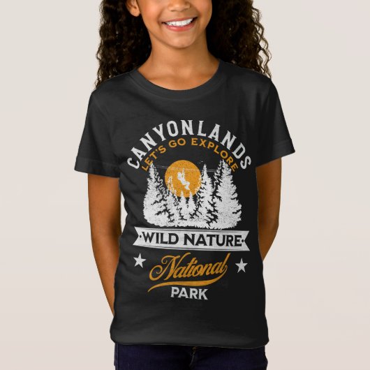 Nationaal park Canyonlands T-shirt (Voorkant)
