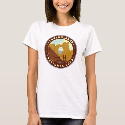 Nationaal park Canyonlands T-shirt (Voorkant)