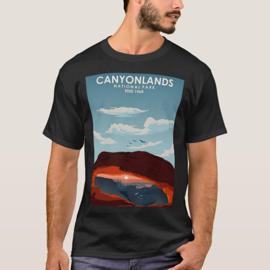 Nationaal Park  Canyonlands T-shirt (Voorkant)