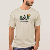 Nationaal park Canyonlands T-shirt (Voorkant)