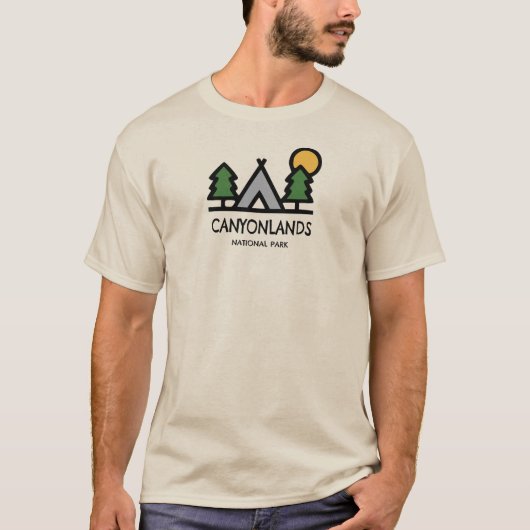 Nationaal park Canyonlands T-shirt (Voorkant)