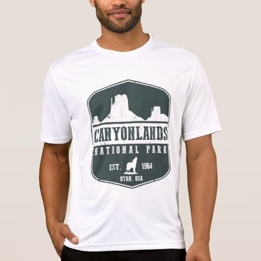 Nationaal park Canyonlands T-shirt (Voorkant)