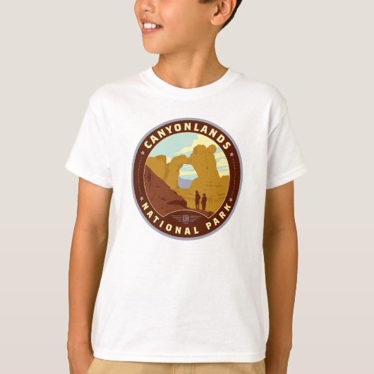 Nationaal park Canyonlands T-shirt (Voorkant)