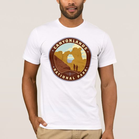 Nationaal park Canyonlands T-shirt (Voorkant)