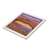 Nationaal Park Canyonlands Tegeltje (Zijkant)