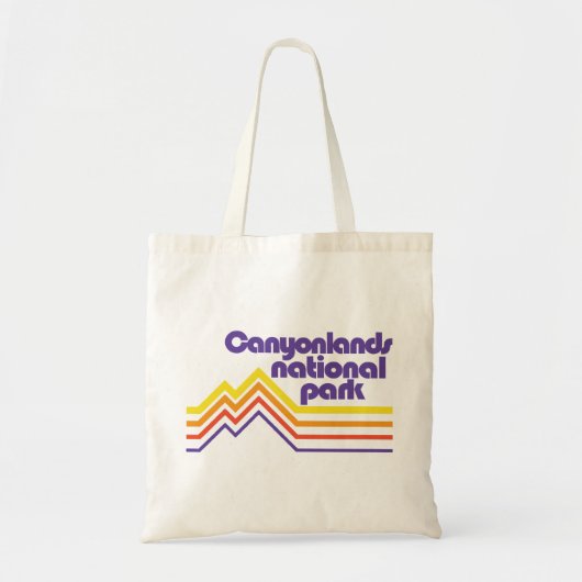 Nationaal park Canyonlands Tote Bag (Voorkant)