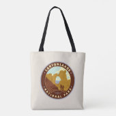 Nationaal park Canyonlands Tote Bag (Achterkant)