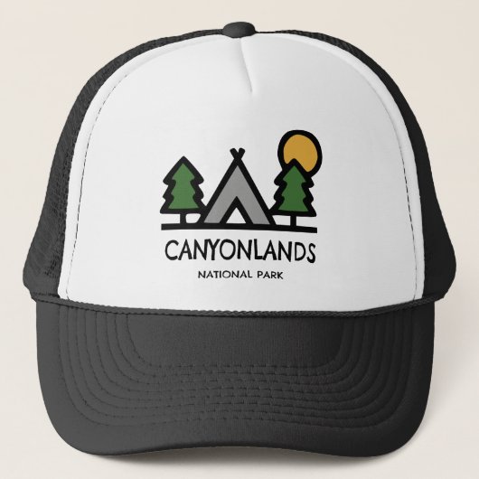 Nationaal park Canyonlands Trucker Pet (Voorkant)