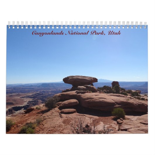 Nationaal Park Canyonlands, Utah Kalender (Hoes)