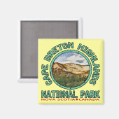 Nationaal park Cape Breton Highlands Magneet (Voorkant / Achterkant)