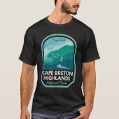 Nationaal park Cape Breton Highlands T-shirt (Voorkant)