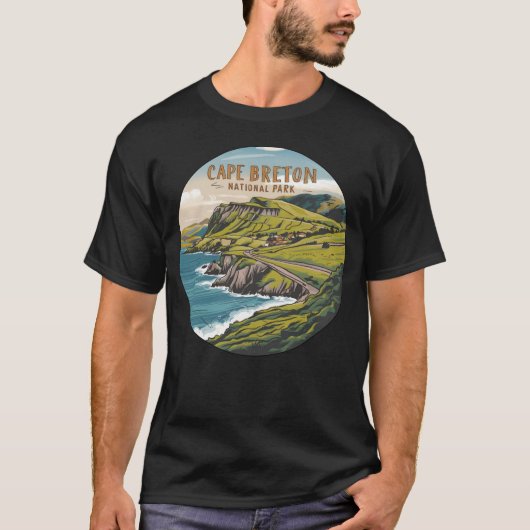 Nationaal park Cape Breton Highlands T-shirt (Voorkant)