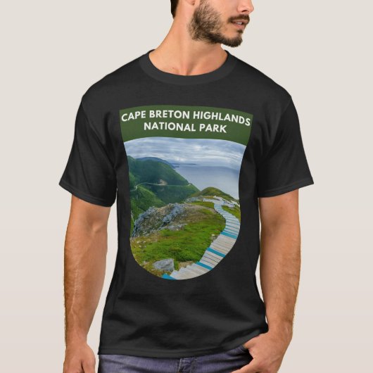 Nationaal park Cape Breton Highlands T-shirt (Voorkant)