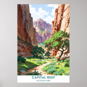 Nationaal park Capital Reef, Utah Poster