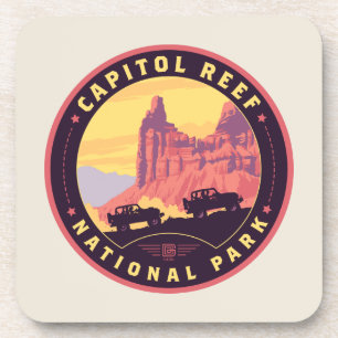 Nationaal park Capitol Reef Bier Onderzetter