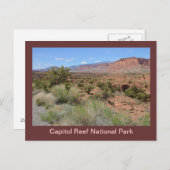 Nationaal park Capitol Reef Briefkaart (Voorkant / Achterkant)