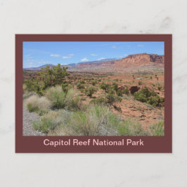 Nationaal park Capitol Reef Briefkaart