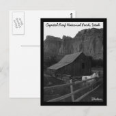 Nationaal park Capitol Reef Briefkaart (Voorkant / Achterkant)