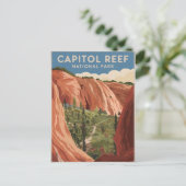 Nationaal park Capitol Reef  Briefkaart (Staand voorkant)