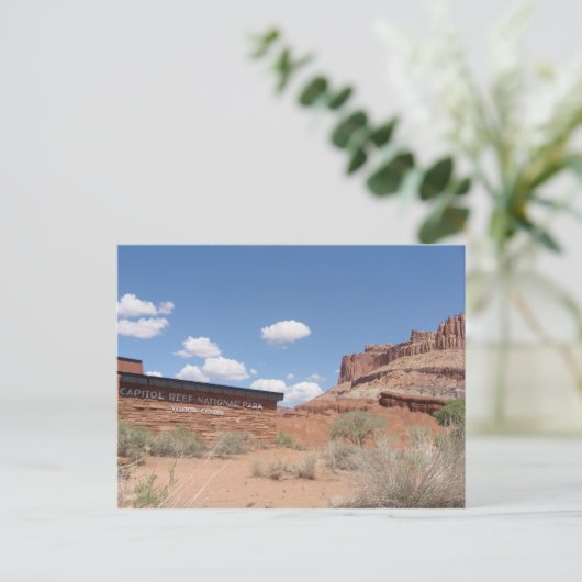 Nationaal park Capitol Reef Briefkaart (Staand voorkant)