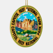 Nationaal park Capitol Reef Keramisch Ornament (Rechts)