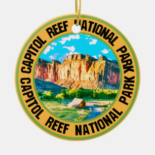 Nationaal park Capitol Reef Keramisch Ornament