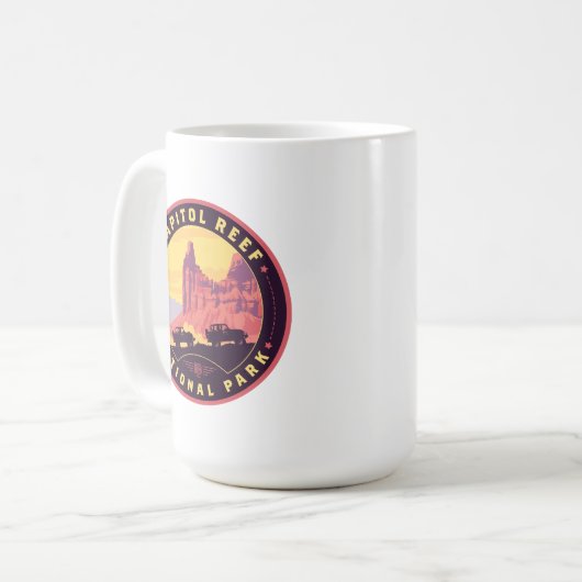 Nationaal park Capitol Reef Koffiemok (Voorkant links)