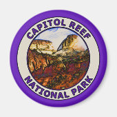 Nationaal park Capitol Reef Magneet (Voorkant)