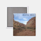 Nationaal park Capitol Reef Magneet (Voorkant / Achterkant)