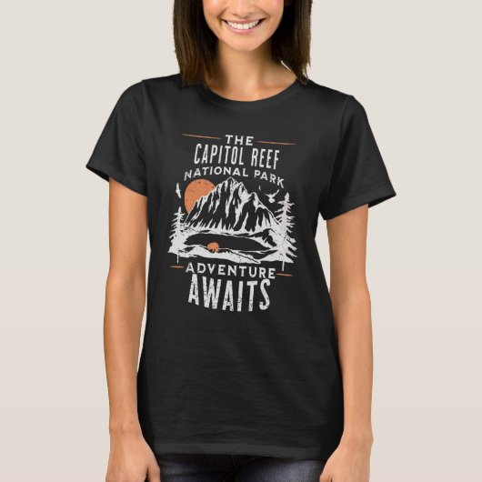 Nationaal park Capitol Reef T-shirt (Voorkant)