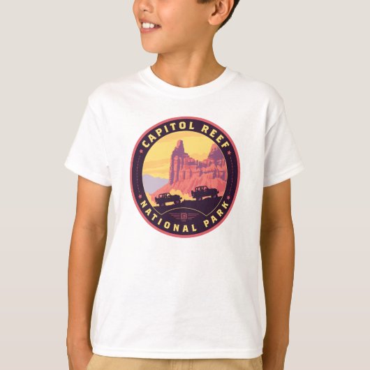 Nationaal park Capitol Reef T-shirt (Voorkant)