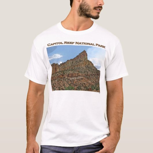 Nationaal park Capitol Reef T-shirt (Voorkant)
