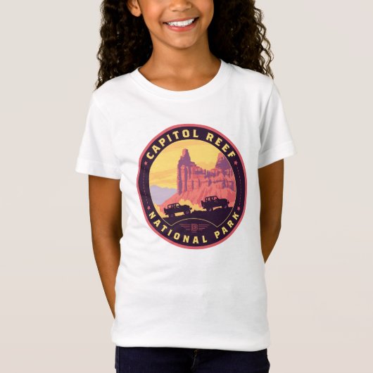 Nationaal park Capitol Reef T-shirt (Voorkant)