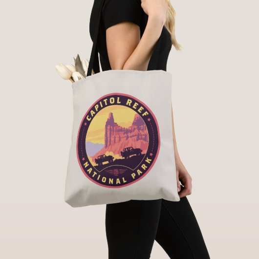 Nationaal park Capitol Reef Tote Bag (Dichtbij)