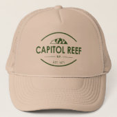 Nationaal park Capitol Reef Trucker Pet (Voorkant)