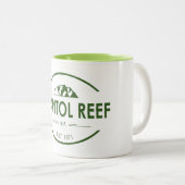 Nationaal park Capitol Reef Tweekleurige Koffiemok (Voorkant rechts)