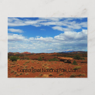Nationaal park Capitol Reef, Utah Briefkaart