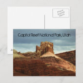 Nationaal park Capitol Reef, Utah Briefkaart (Voorkant / Achterkant)