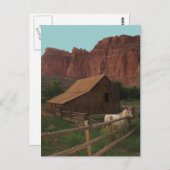 Nationaal park Capitol Reef, Utah Briefkaart (Voorkant / Achterkant)