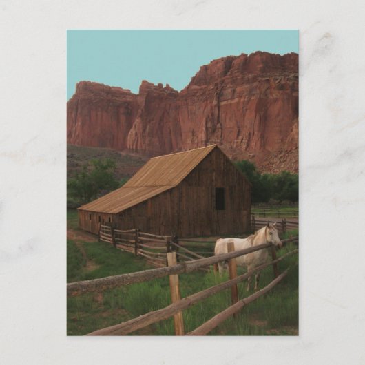 Nationaal park Capitol Reef, Utah Briefkaart (Voorkant)