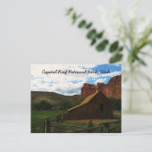 Nationaal park Capitol Reef, Utah Briefkaart (Staand voorkant)