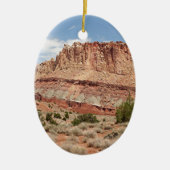 Nationaal Park Capitol Reef, Utah, Verenigde State Keramisch Ornament (Voorkant)