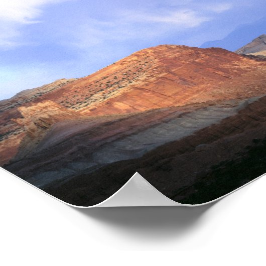 Nationaal park Capitol Reef, Utah. Verenigde State Poster (Hoek)