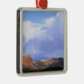 Nationaal park Capitol Reef, Utah. VS. Cumulus Metalen Ornament (Rechts)