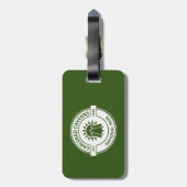 Nationaal park Carlsbad Caverns Bagagelabel (Achterkant verticaal)