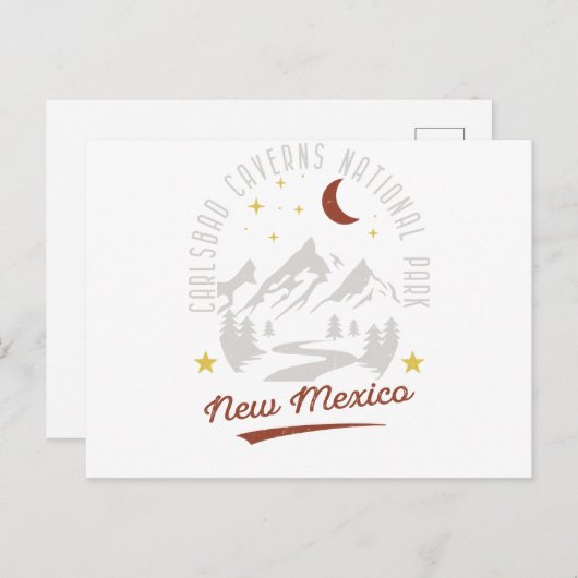  Nationaal Park Carlsbad Caverns Briefkaart (Voorkant / Achterkant)